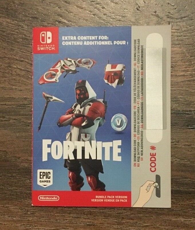 Fortnite Double Helix Skin Code Nintendo Switch 1000 Vbuck Versand Als Paket Switch